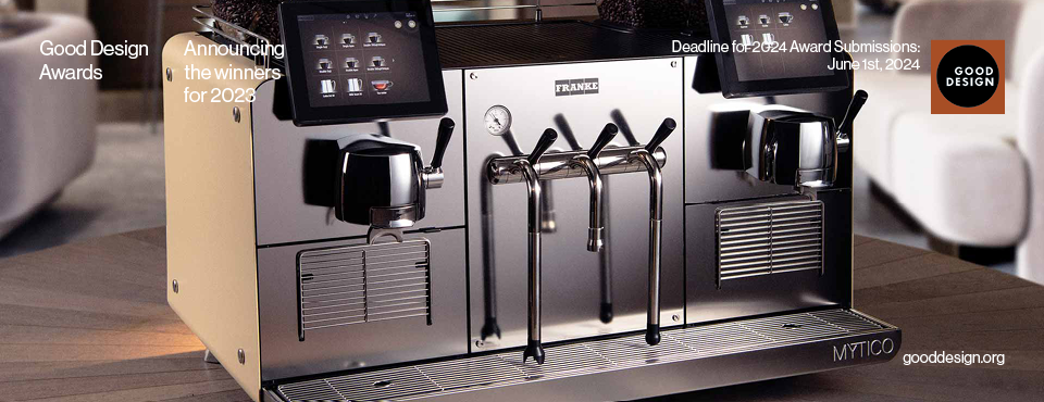 Franke Mytico Fully Automatic Coffee Machine by Francesco Fornasier, Emo srl.